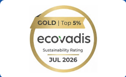 EcoVadis Gold Sustainability Rating, July 2026